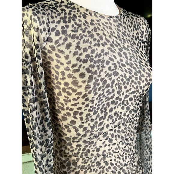 Reformation Ruched Mini Dress XS - Picture 2 of 11